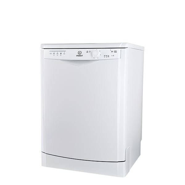 Masina de spalat vase independenta INDESIT DFG15B10, 13 seturi, 5 programe, 60 cm, clasa A+, alb