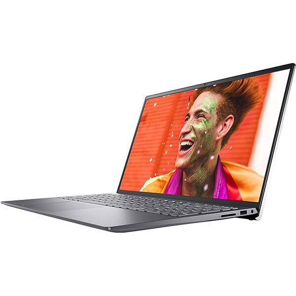 Laptop DELL Inspiron 15 5515, AMD Ryzen 7 5700U pana la 4.3GHz, 15.6" Full HD, 16GB, SSD 512GB, AMD Radeon Graphics, Windows 11 Home, argintiu