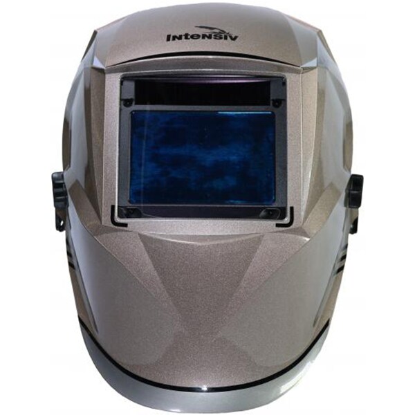 Masca de sudura cu cristale lichide INTENSIV CRONOS 9-13, 4 senzori, vizor 100x65mm, incarcare solara + baterie