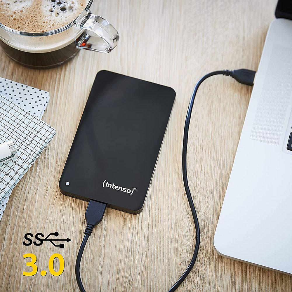 Hard Disk extern INTENSO Memory Case 2.5, 2TB, USB 3.0, negru