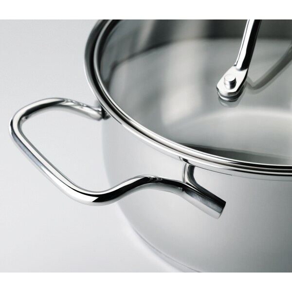 Set de vase TEFAL Intuition A702SC84, 10 piese, 1.3-6l, 16-24cm, inox, argintiu