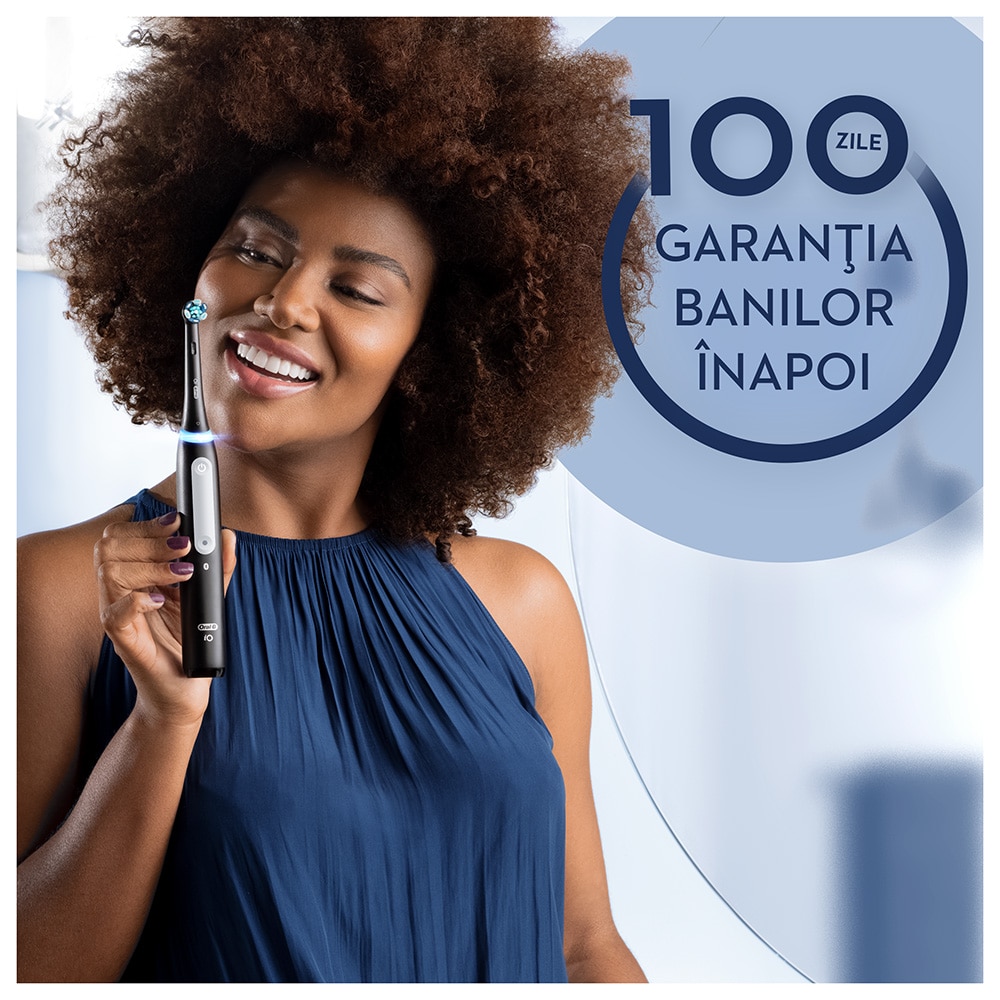 Periuta de dinti electrica ORAL-B iO3, 3 programe, 1 capat, negru
