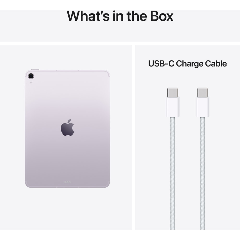 Tableta APPLE iPad Air 11" (M4), 128GB, Cellular, Purple