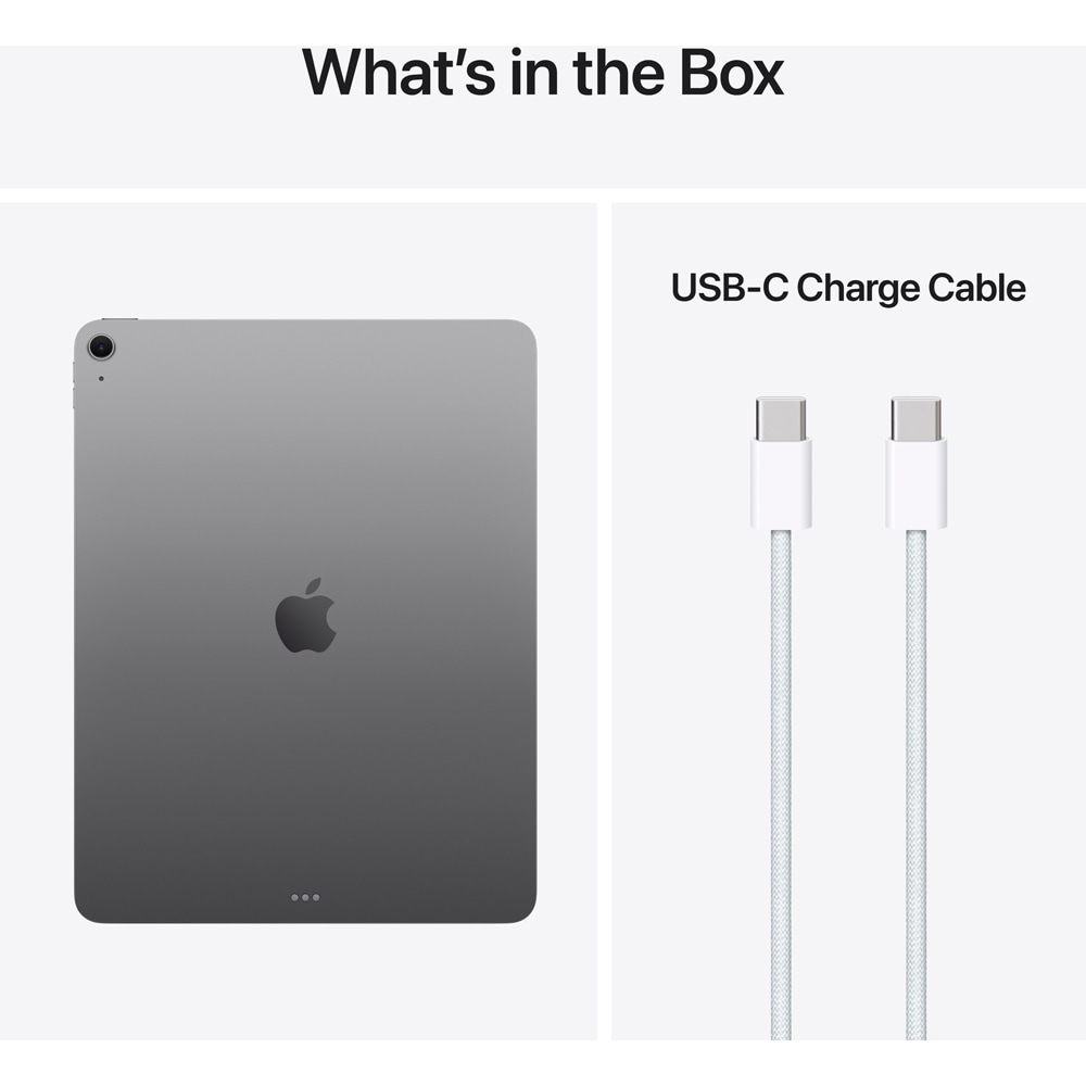 Tableta APPLE iPad Air 13" (M4), 128GB, Wi-Fi, Space Grey