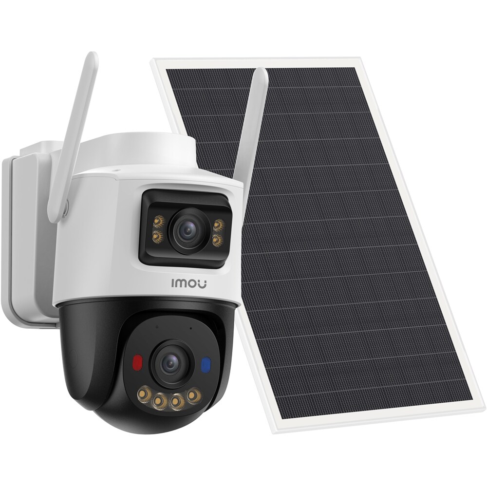 Camera IP Wireless exterior IMOU AOV Dual PT, 3K, 5MP, IR, alb