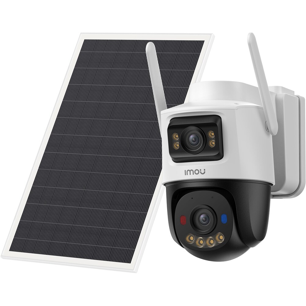 Camera IP Wireless exterior IMOU AOV Dual PT, 3K, 5MP, IR, alb