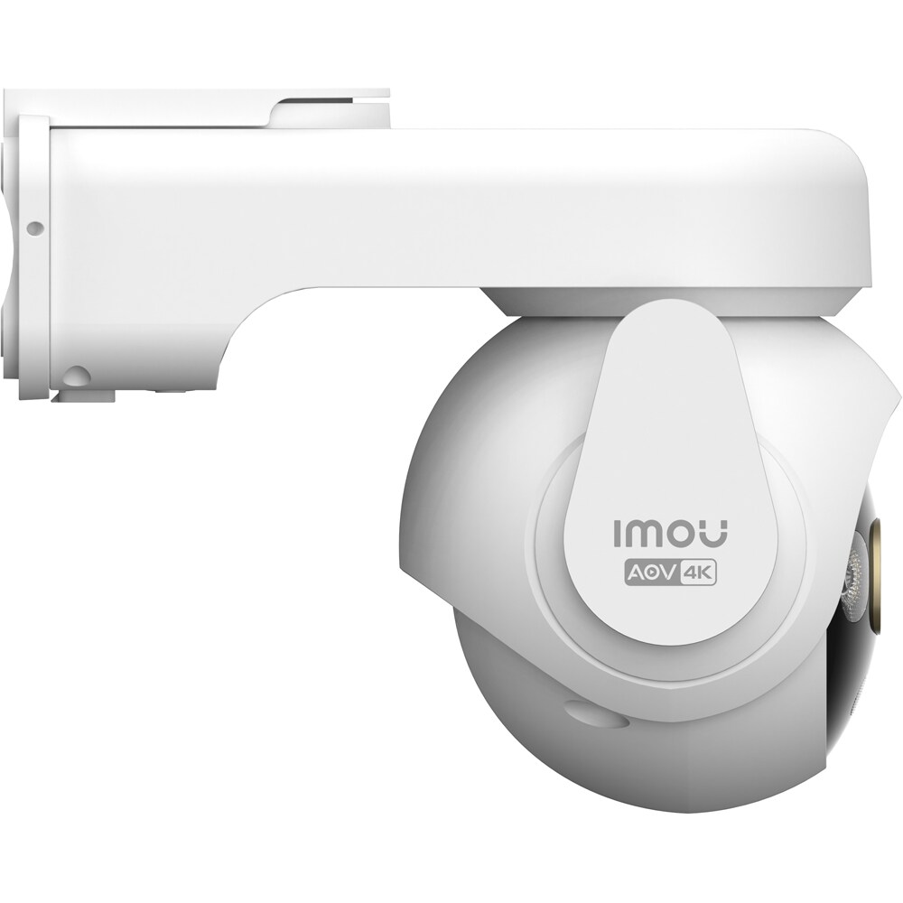 Camera IP Wireless exterior IMOU AOV PT, 4K UHD, 8MP, IR, alb