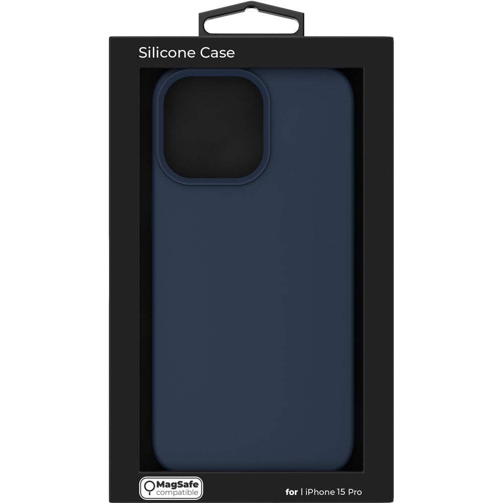 Husa telefon Silicone Case NEXT ONE pentru Apple iPhone 15 Pro, Blue