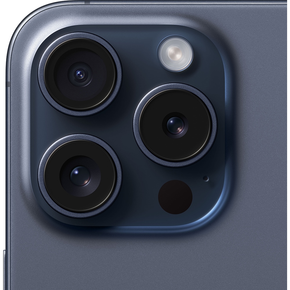 Telefon APPLE iPhone 15 Pro 5G, 128GB, Blue Titanium