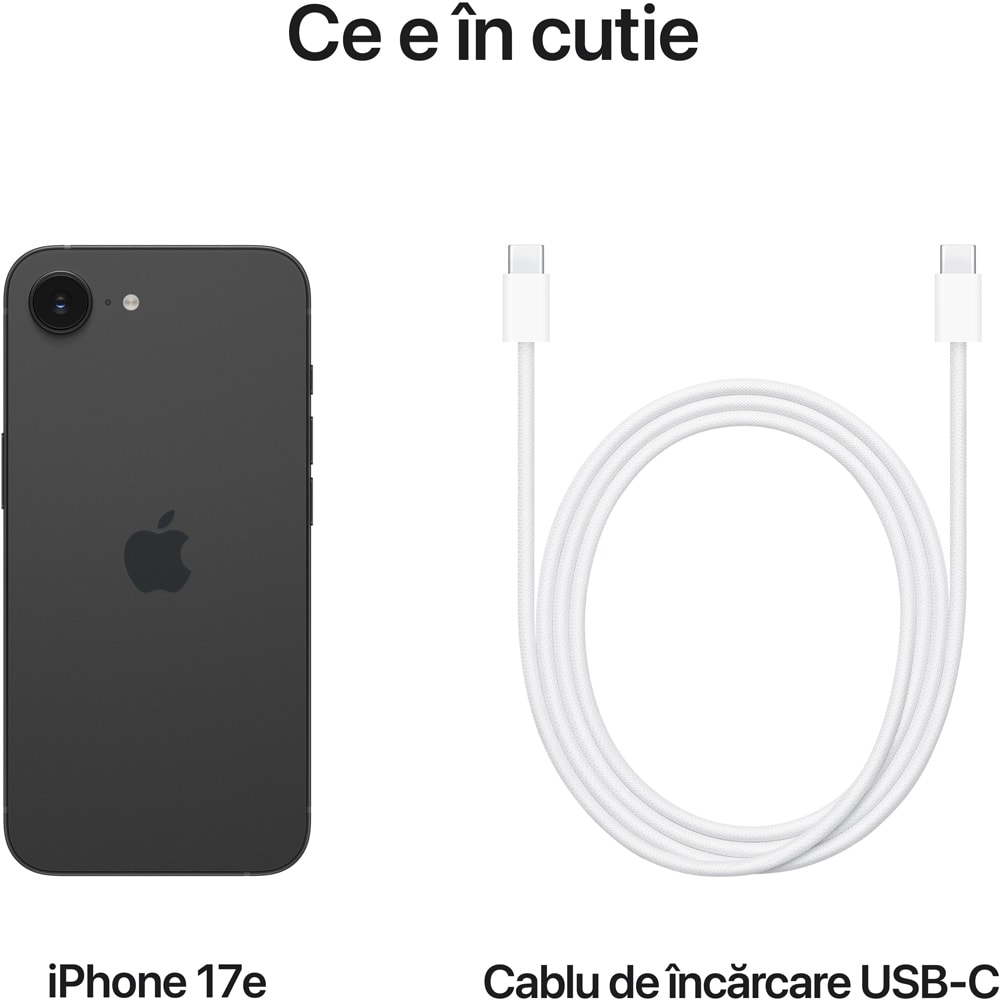 Telefon APPLE iPhone 17E, 512GB, Black