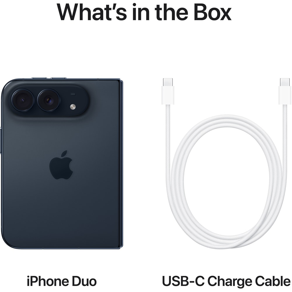 Telefon APPLE iPhone Duo, 1TB, Night Sky