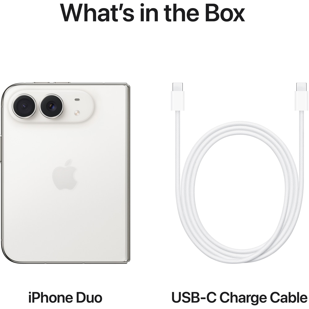 Telefon APPLE iPhone Duo, 1TB, Star White