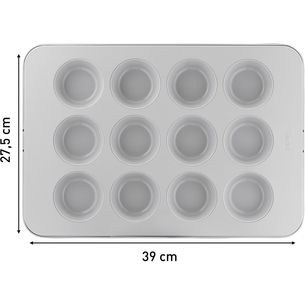 Forma de copt TEFAL Ceramik, 39x27.5cm, otel, verde