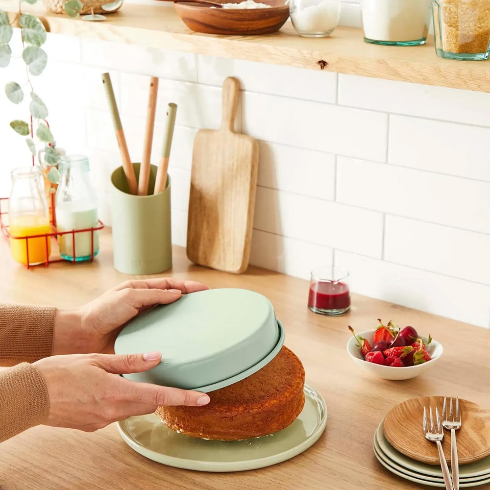 Forma de copt TEFAL Ceramik J1756004, 17cm, otel, verde