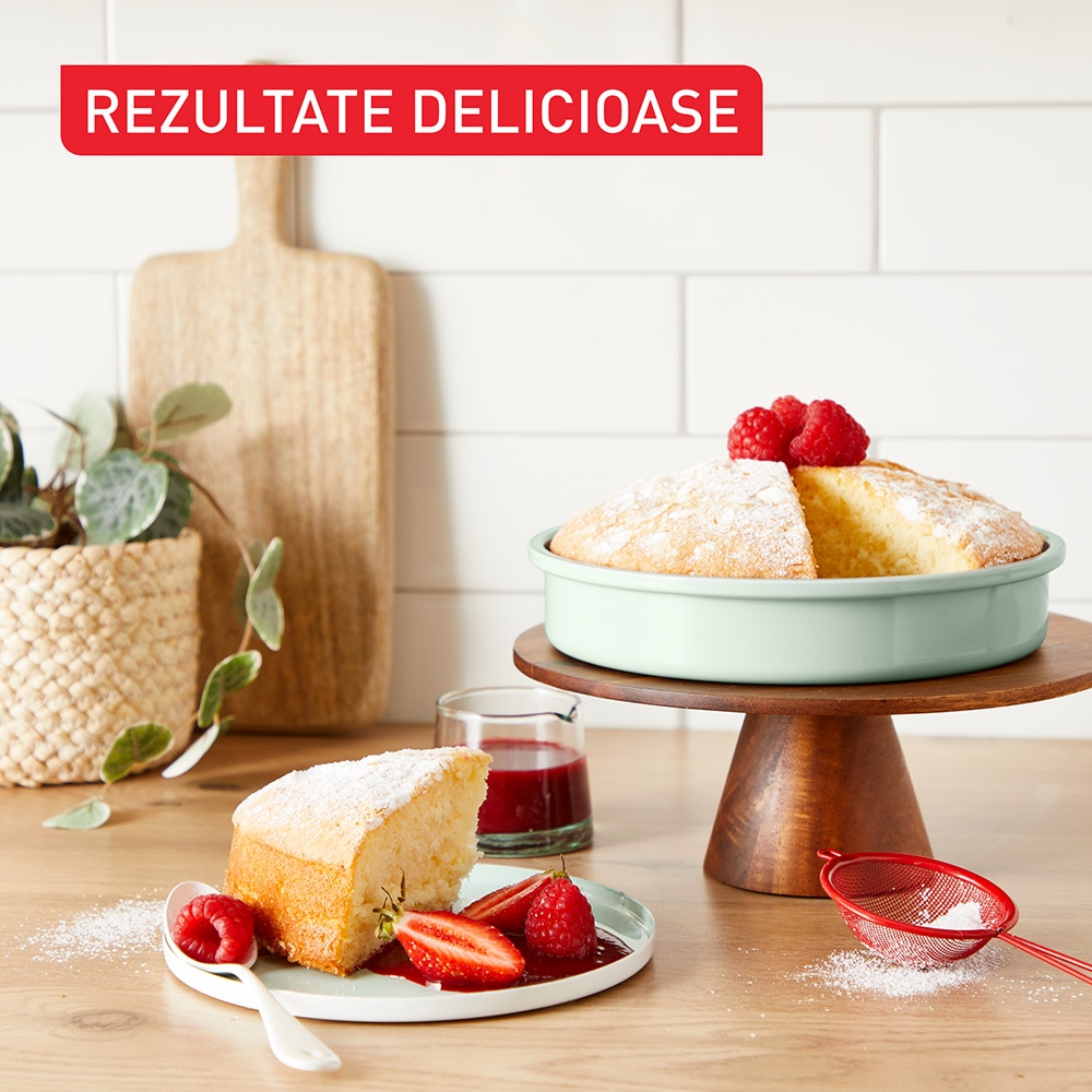 Forma de copt TEFAL Ceramik J1756004, 17cm, otel, verde