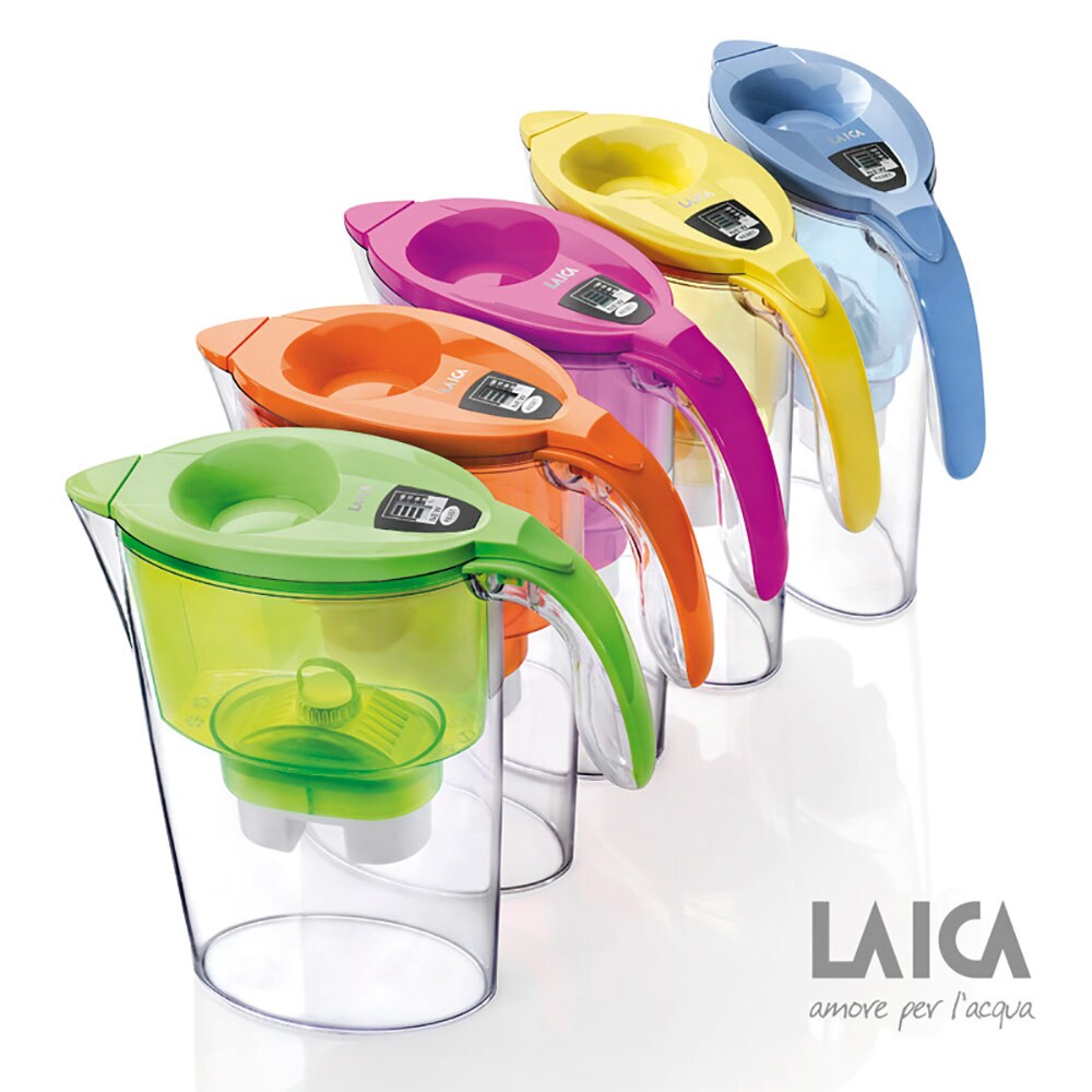 Cana filtranta LAICA Stream J31AD02, 2.3l, albastru-transparent