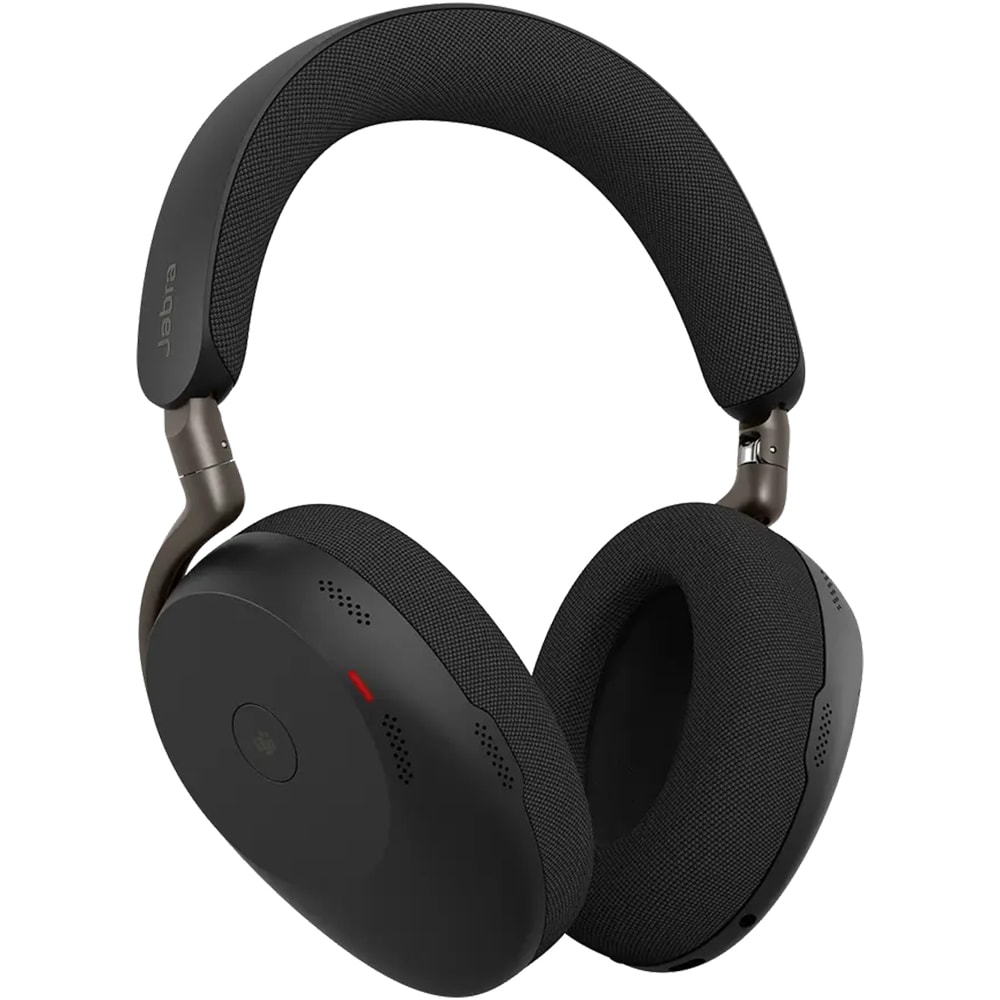 Casti Wireless teleconferinta JABRA Evolve3 85, Link 390A, Stereo, Noise Cancelling, Bluetooth, USB-C, negru