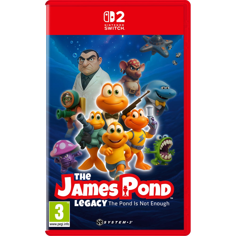 Joc James Pond Legacy The Pond is Not Enough Nintendo Switch 2