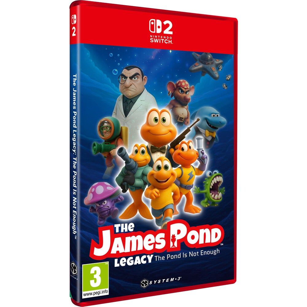 Joc James Pond Legacy The Pond is Not Enough Nintendo Switch 2