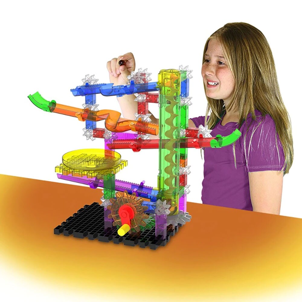 Joc de constructie THE LEARNING JOURNEY Techno Gears - Zoomerang TLJ165003, 6 ani+, 80 piese
