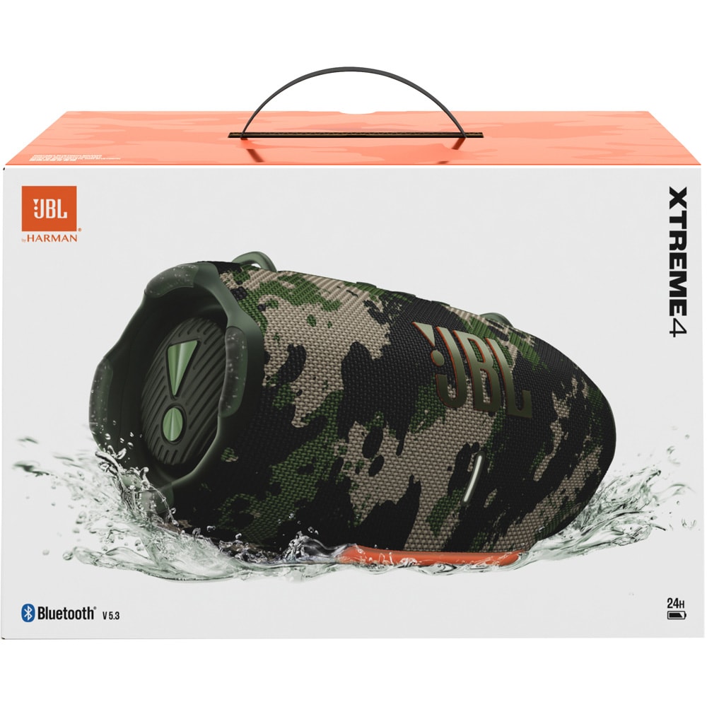 Boxa portabila JBL Xtreme 4, 100W, Bluetooth, Powerbank, IP67, camuflaj