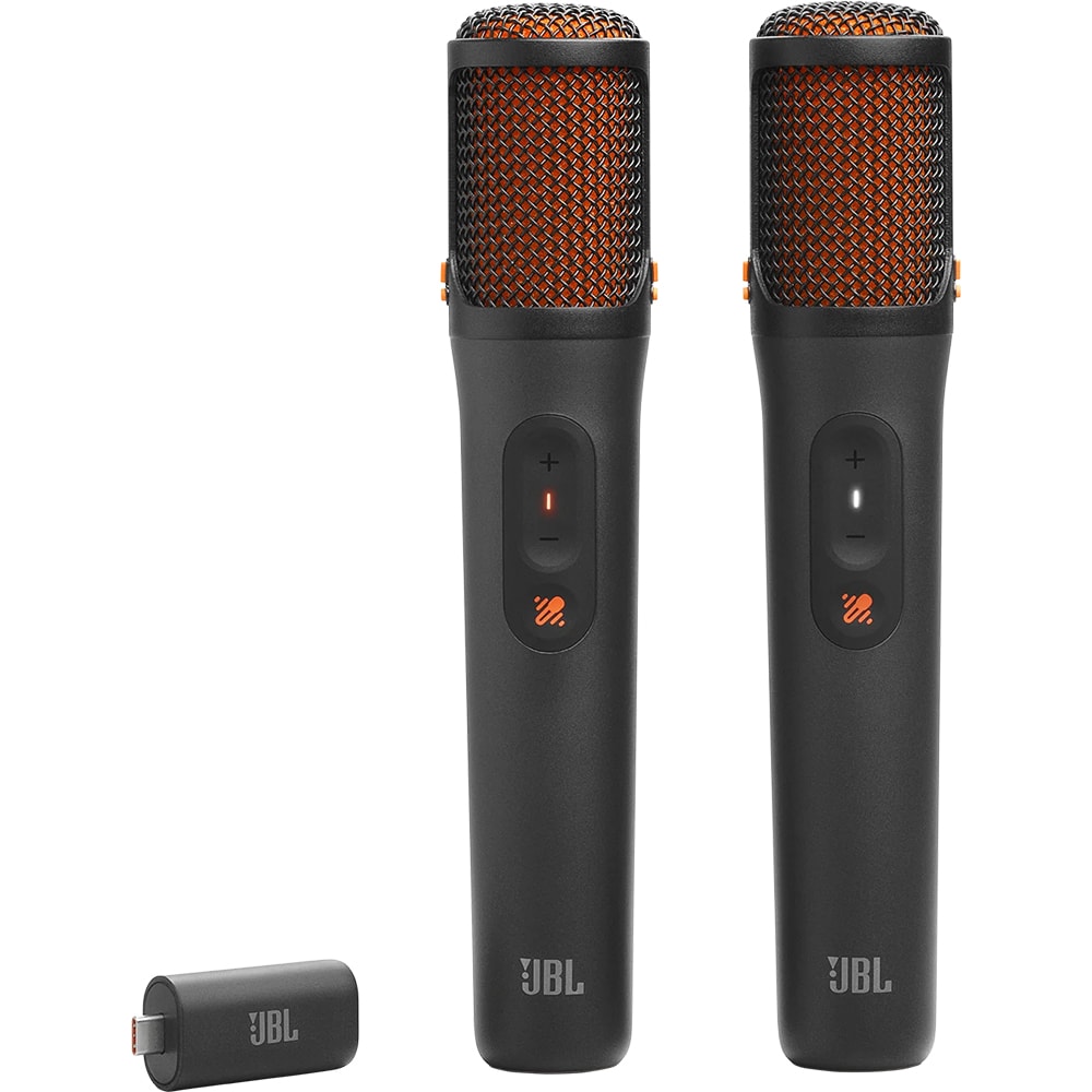 Microfoane karaoke JBL EasySing Mic, Wireless, USB Type-C, negru