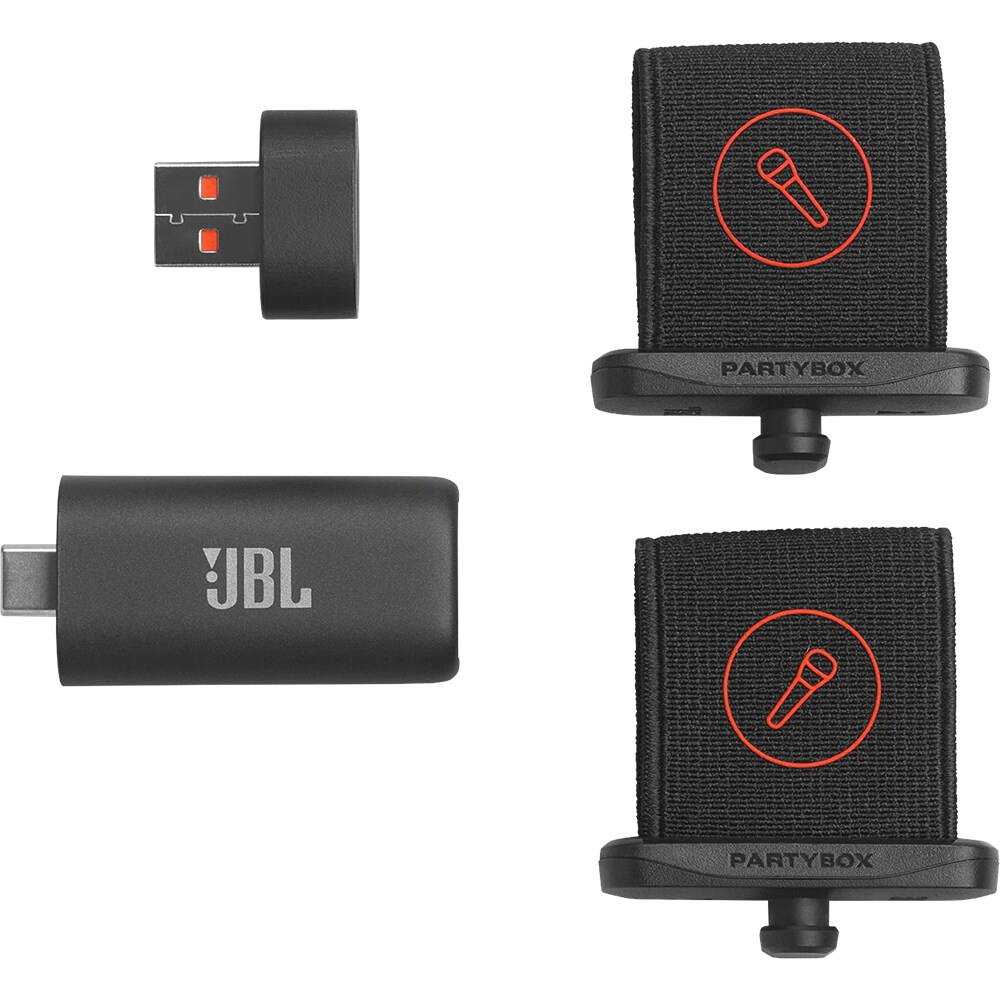 Microfoane karaoke JBL EasySing Mic, Wireless, USB Type-C, negru