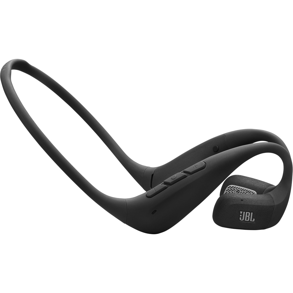 Casti JBL Endurance Pace, True wireless, Bluetooth, Open-ear, Microfon, negru
