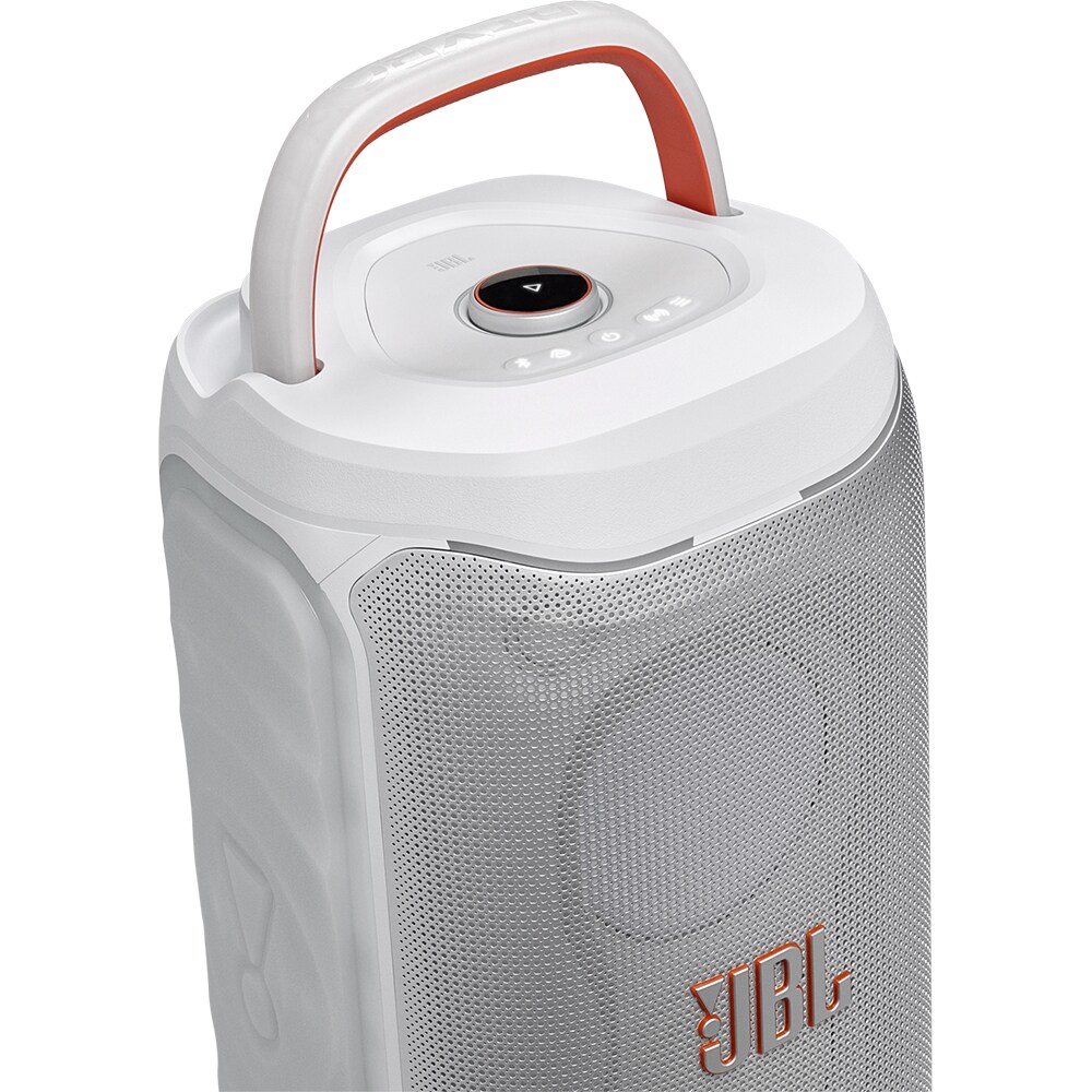 Boxa portabila JBL PartyBox 130, 200W, Bluetooth, IPX4, Auracast, alb