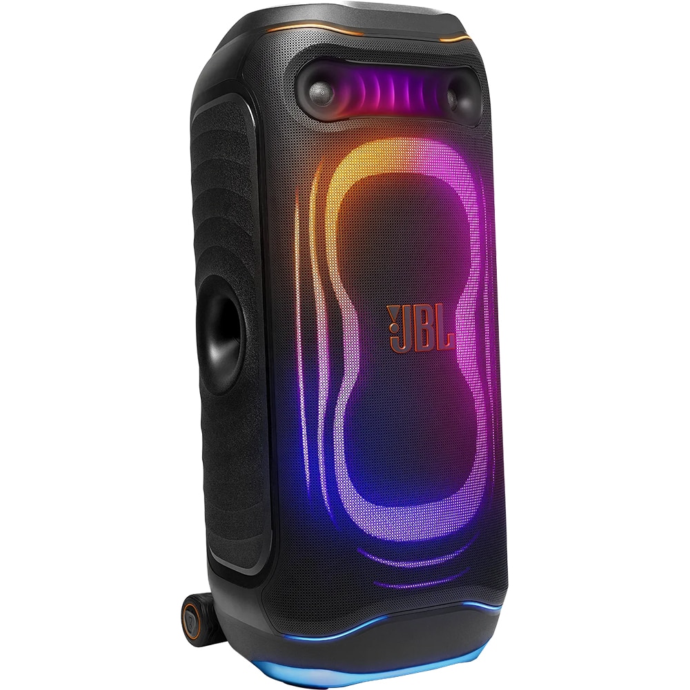 Sistem audio JBL PartyBox Ultimate 2, 1500W, Bluetooth, Bass Boost, negru