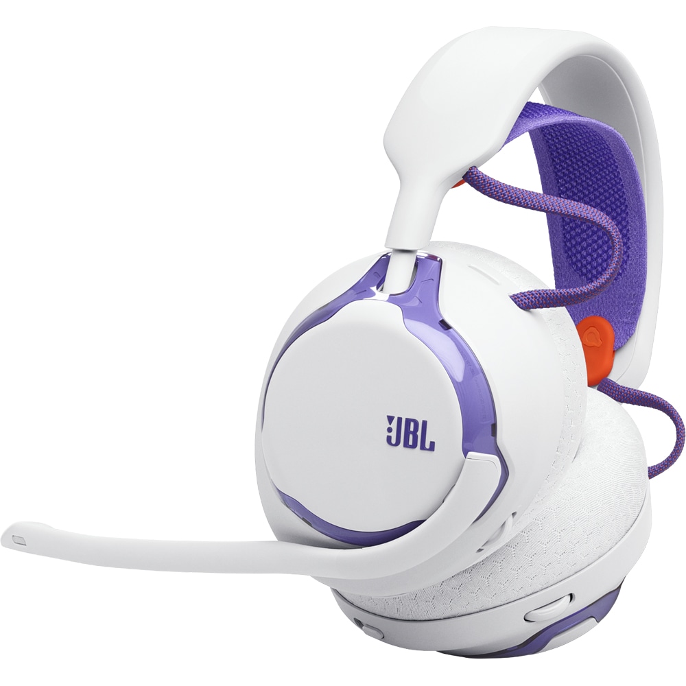 Casti Gaming Wireless JBL Quantum 650, multiplatforma, alb