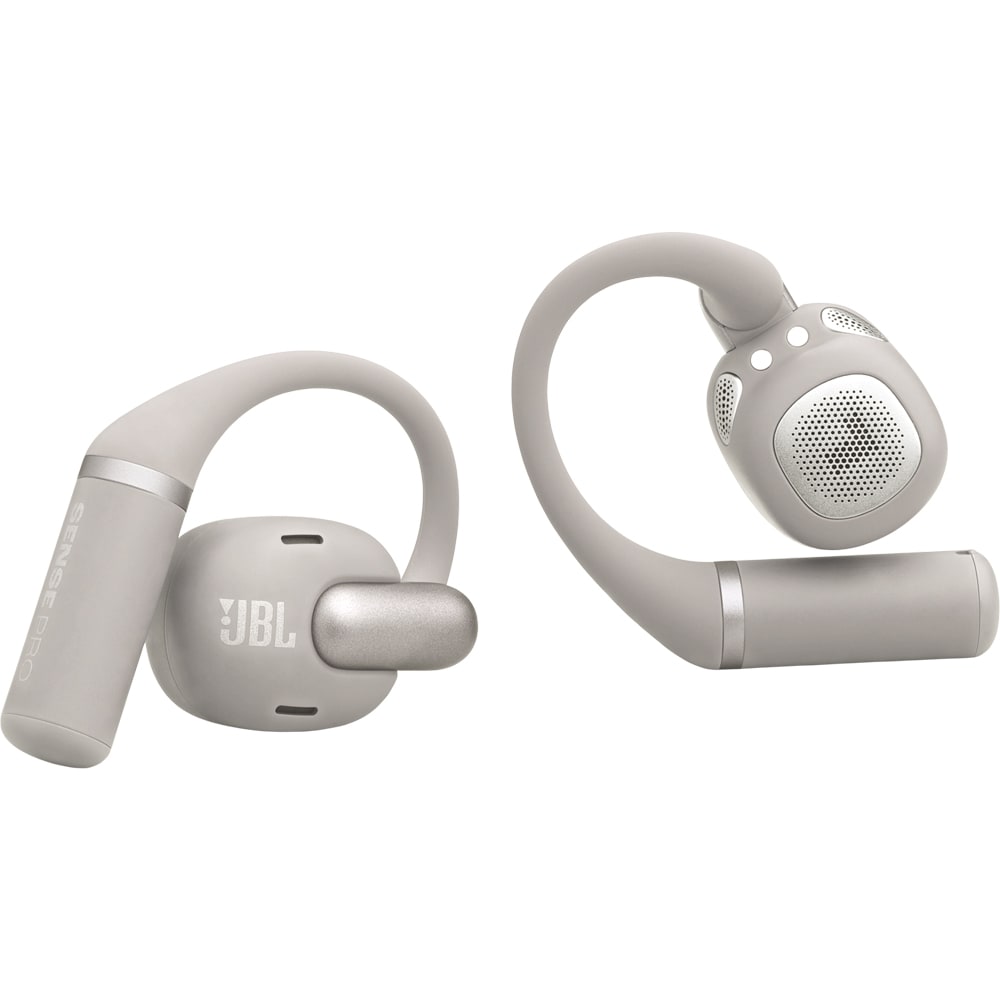 Casti JBL Sense Pro, True wireless, Bluetooth, Open-ear, Microfon, gri