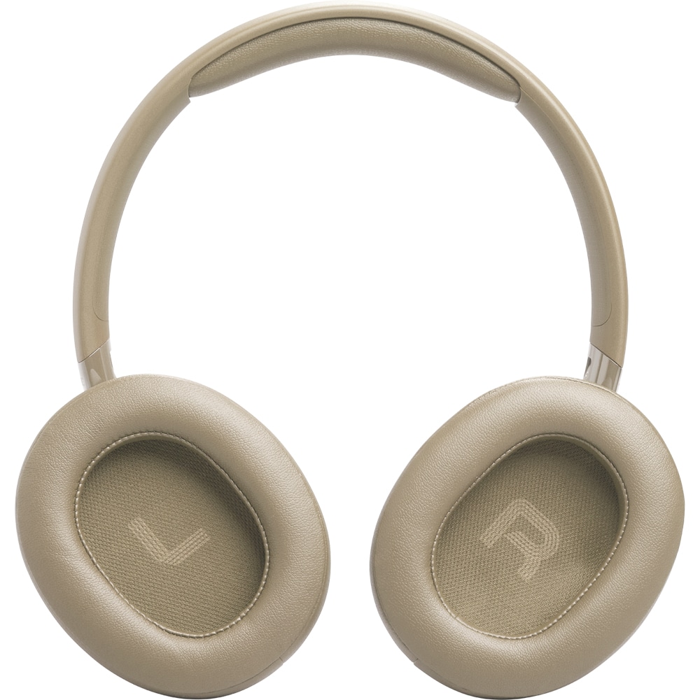 Casti JBL Tune 730BT, Bluetooth, Over-ear, Microfon, beige
