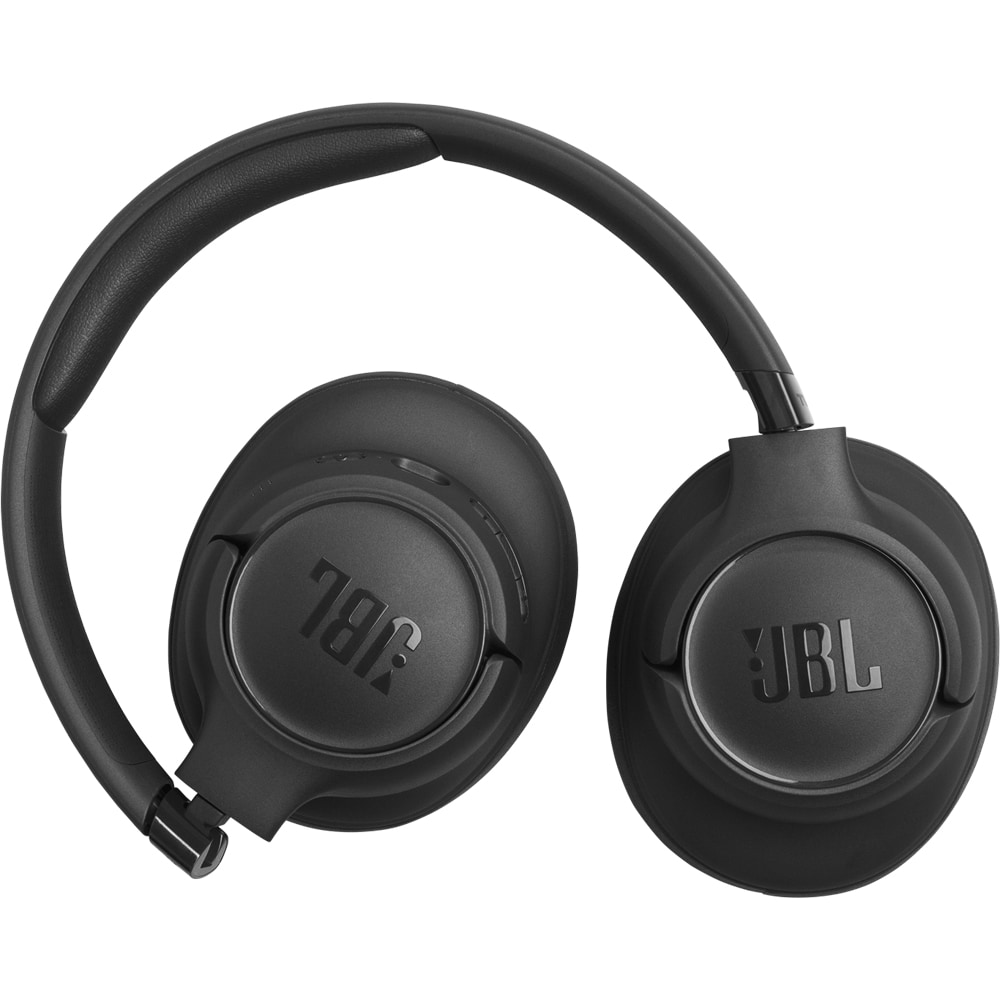 Casti JBL Tune 730BT, Bluetooth, Over-ear, Microfon, negru