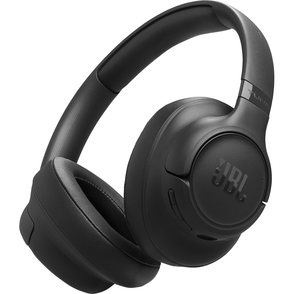 Casti JBL Tune 730BT, Bluetooth, Over-ear, Microfon, negru