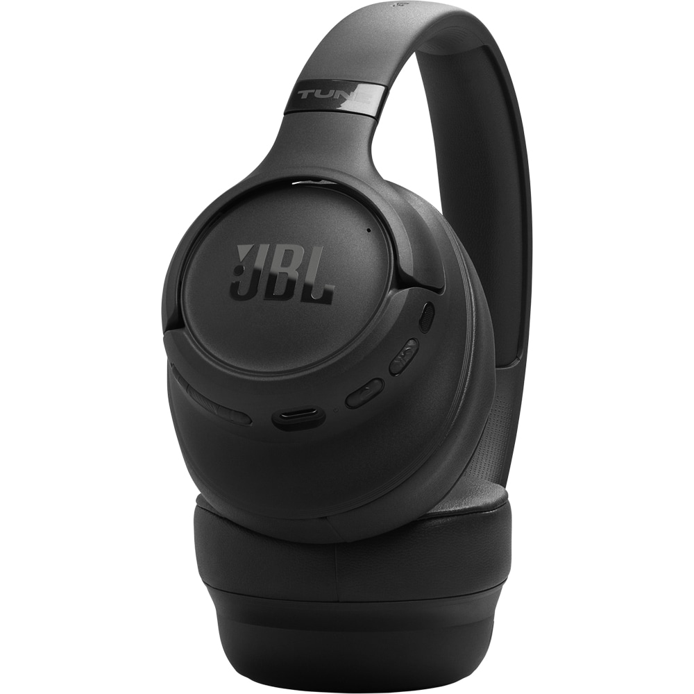 Casti JBL Tune 780NC, Bluetooth, Over-ear, Microfon, Noise Cancelling, negru