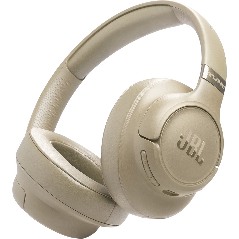 Casti JBL Tune 780NC, Bluetooth, Over-ear, Microfon, Noise Cancelling, beige