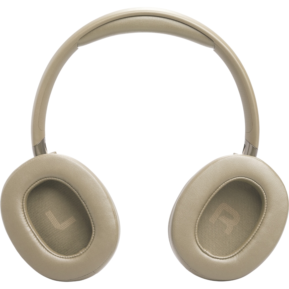 Casti JBL Tune 780NC, Bluetooth, Over-ear, Microfon, Noise Cancelling, beige