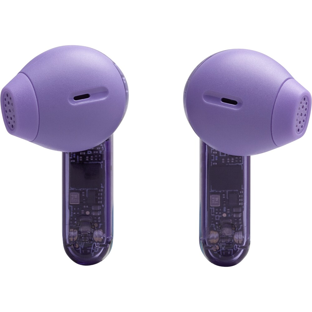 Casti JBL Tune Flex 2, True Wireless, Bluetooth, In-Ear, Microfon, Noise Cancelling, mov-transparent