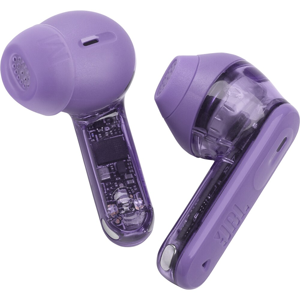 Casti JBL Tune Flex 2, True Wireless, Bluetooth, In-Ear, Microfon, Noise Cancelling, mov-transparent