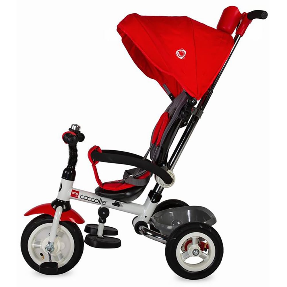Tricicleta COCCOLLE Urbio Air 338012720, 18 luni+, 30kg , rosu-alb