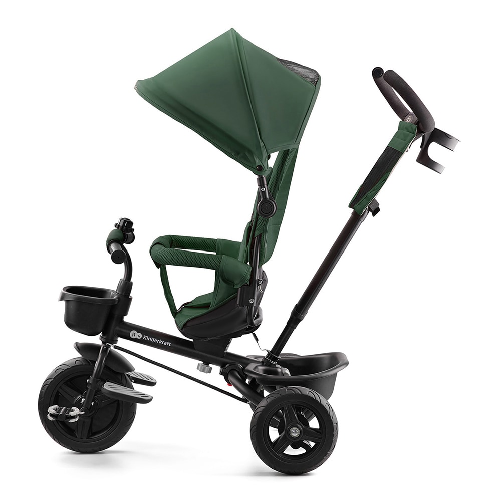 Tricicleta KINDERKRAFT Aveo KRAVEO00GRE, 9 luni+, verde inchis-negru