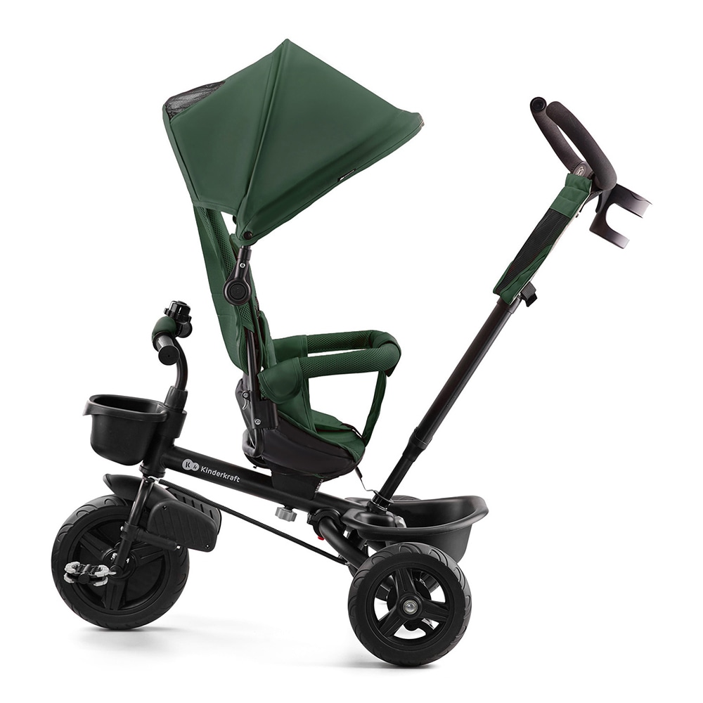 Tricicleta KINDERKRAFT Aveo KRAVEO00GRE, 9 luni+, verde inchis-negru