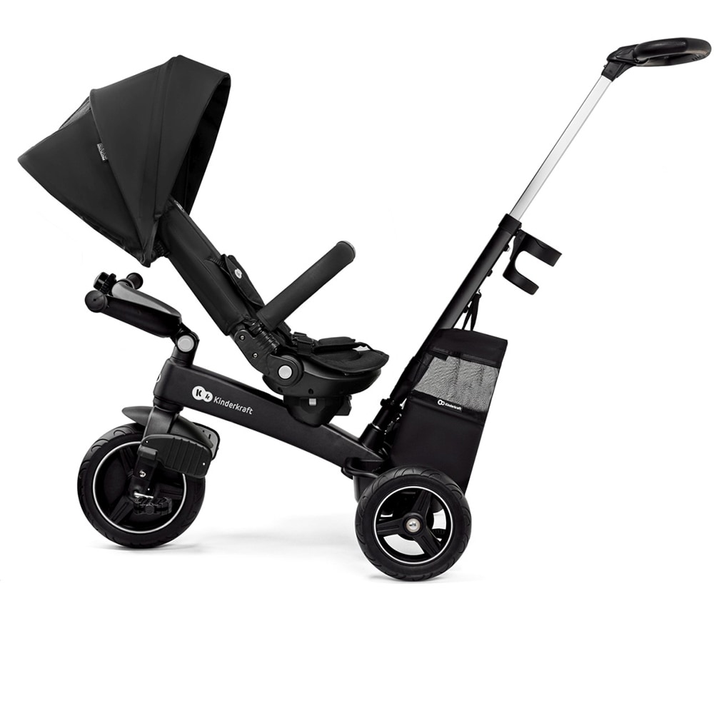 Tricicleta KINDERKRAFT Easytwist KREASY00BLK, 9 luni+, negru