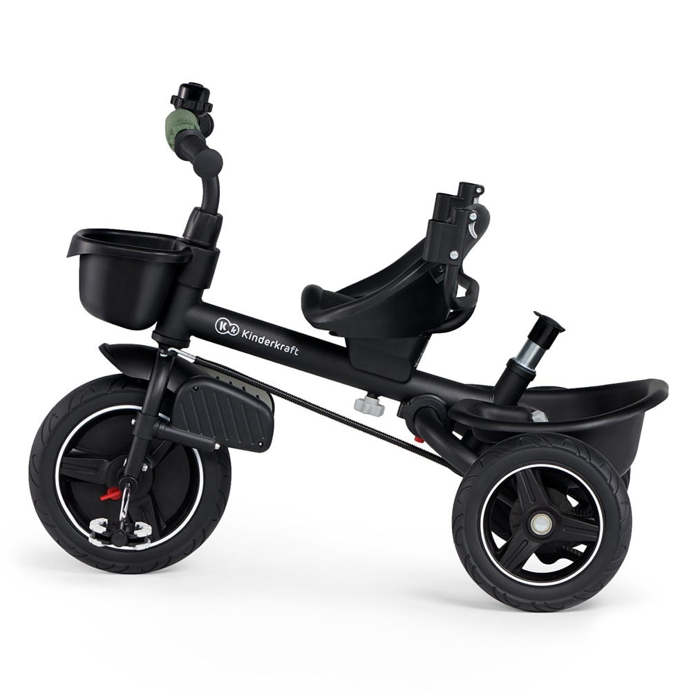 Tricicleta KINDERKRAFT Spinstep KRSPST00GRE, 9 luni+, verde inchis-negru
