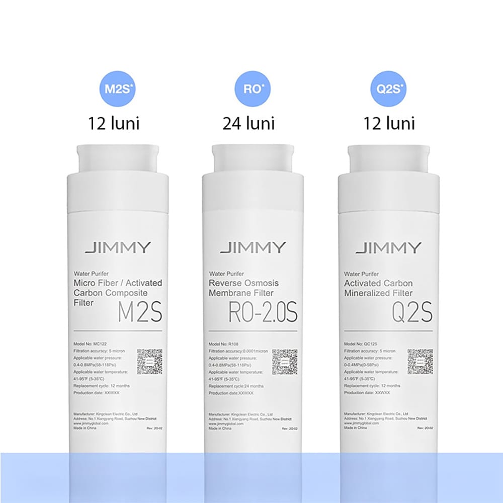 Filtru JIMMY Filter Cartridge, compozit, alb