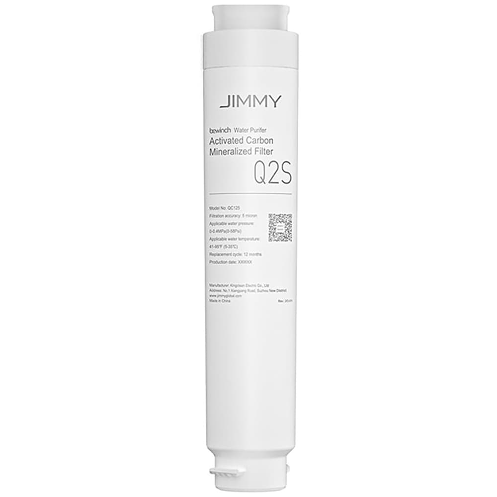 Filtru de mineralizare JIMMY, carbon activ, alb