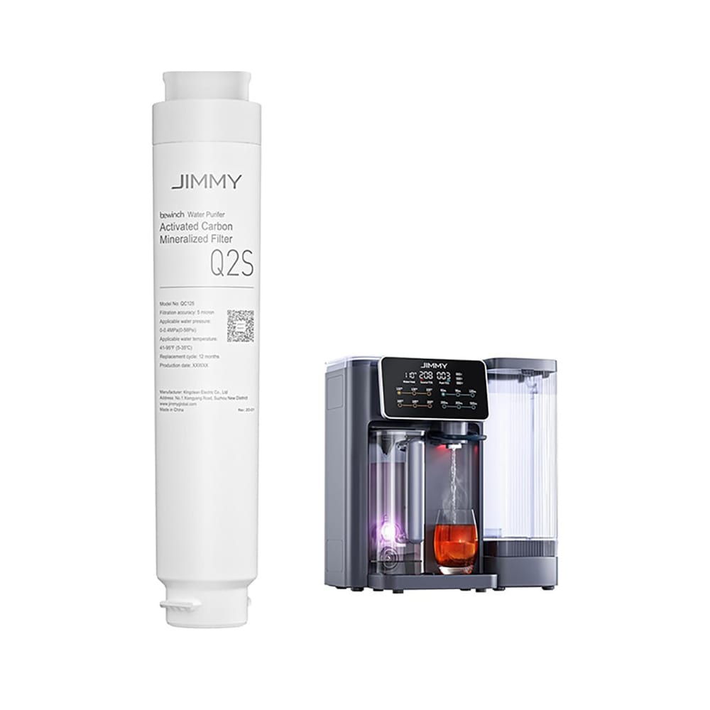 Filtru de mineralizare JIMMY, carbon activ, alb