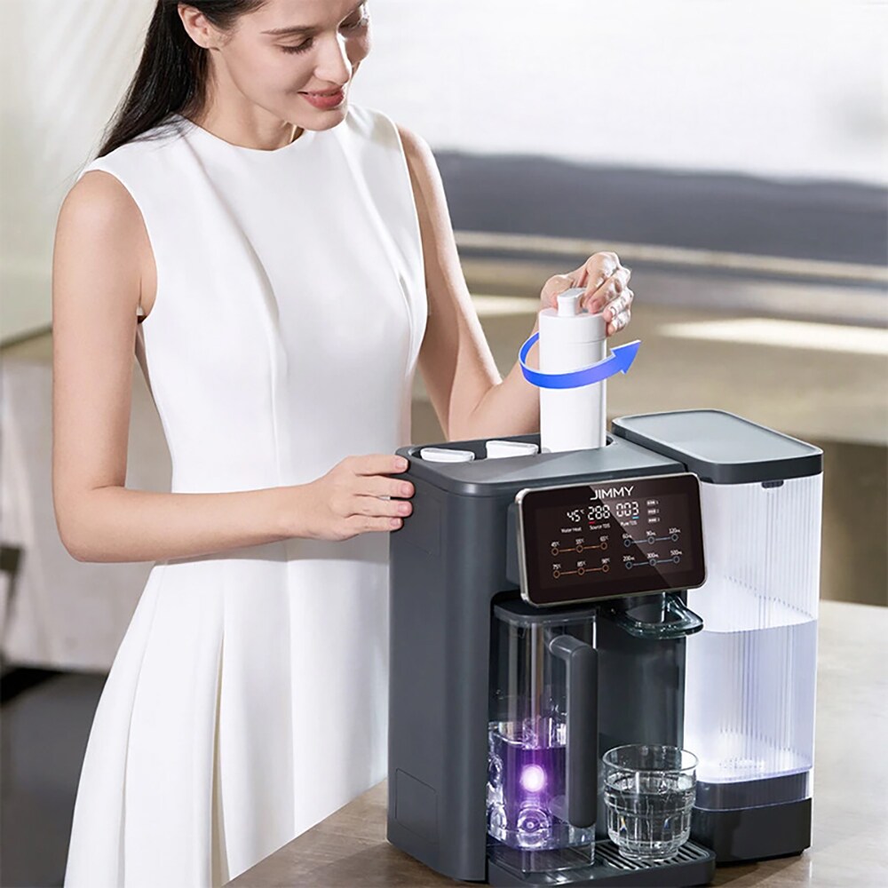 Filtru cu membrana de osmoza inversa JIMMT, carbon activ, alb