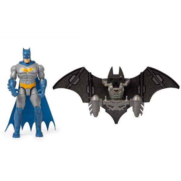 Figurina BATMAN The caped crusader - Mega gear 037013041, 3 ani+, gri-negru